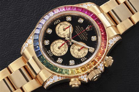 rolex daytona rainbow diamond replica|rolex daytona rainbow 2022.